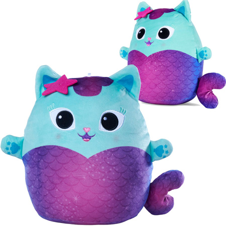 Gabi die Meerjungfrau Maskottchen Super Soft MerCat 30 cm Gabby's Dollhouse Katzenhaus