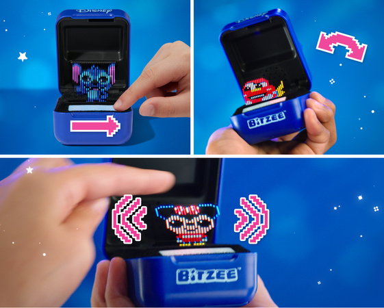 Bitzee Disney interaktives digitales Haustier Virtuelles Haustier Hologramm Spin Master