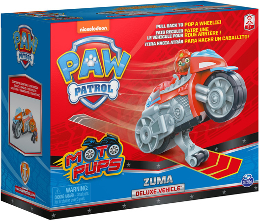 Paw Patrol Moto Pups Zuma Figur und Motorrad deluxe Spin Master