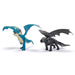 How to Train Your Dragon Deadly Nadder Figur mit feurigem Raketenwerfer
