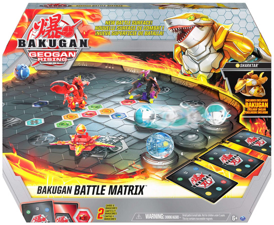 Bakugan Battle Matrix arena Geogan Rising + Figur