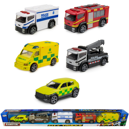 Teamsterz City Trucks 5 Einsatzfahrzeuge
