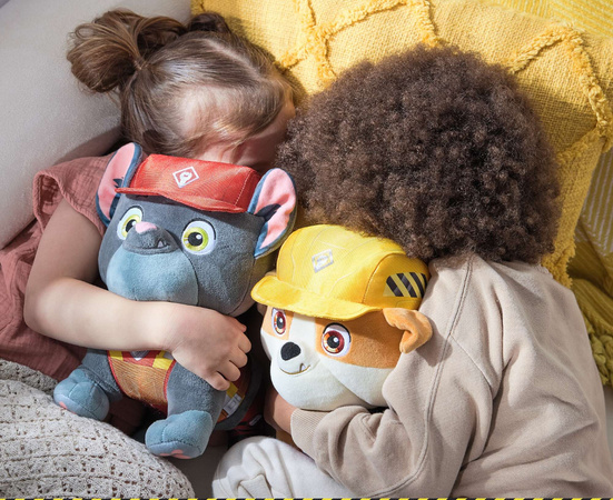 Paw Patrol Maskottchen Charger Plüsch Rubble und seine Crew 30 cm