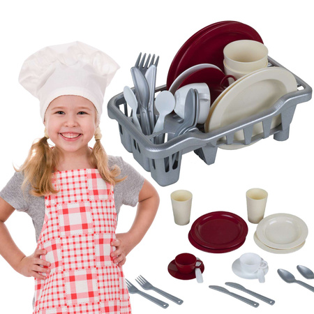 Kindergeschirrtrockner 19 Stück Klein 9008
