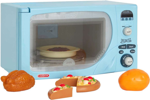 DeLonghi Mikrowelle für Kinder mit Licht- und Soundeffekte