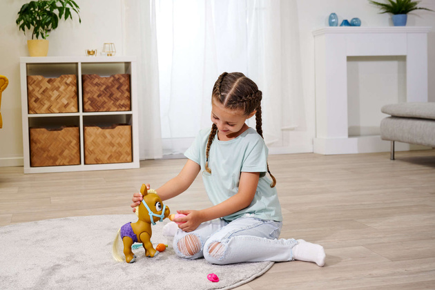 Pamper Petz Interactive Pony Figur + Zubehör Diaper Gang