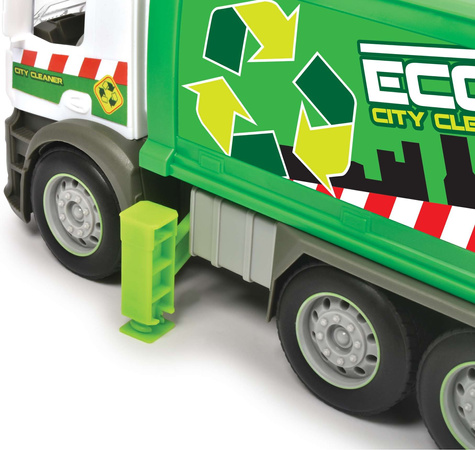 Dickie Eco Mercedes-Müllwagen Licht/Ton