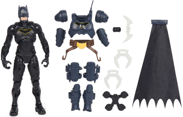 DC Comics Batman große Figur dunkler Ritter Puppe 30 cm + Zubehör 17 Stück