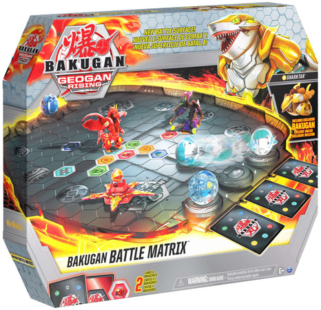 Bakugan Battle Matrix arena Geogan Rising + Figur