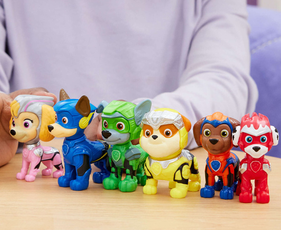 Paw Patrol The Movie 2 bunte Sammelfiguren Doggies 6er Pack