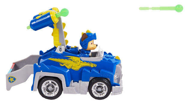 Paw Patrol Rescue Knights Verfolgungsfahrzeug mit Raketenwerfer