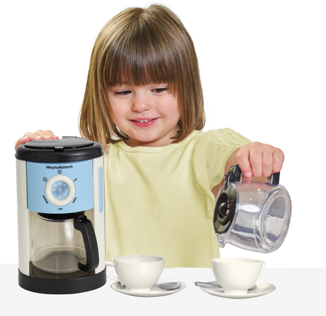 Morphy Richards Kaffeemaschine + Babytassen