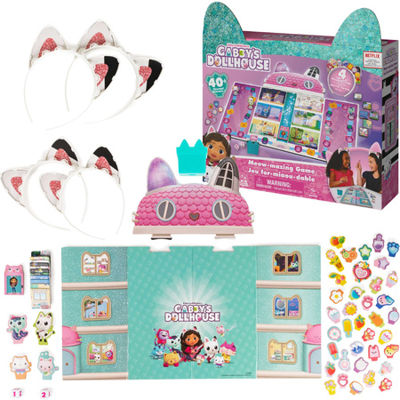 Gabi's Cat House Cat Social Brettspiel Sammeln von Talismanen Katzenbänder