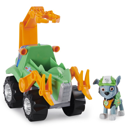 Paw Patrol Dino Rescue Skye Figur + Jet-Fahrzeug + Dinosaurier