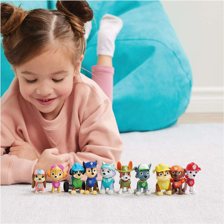 Spin Master Paw Patrol Geschenkset mit 10 Hundefiguren Action Pack Pups Figuren