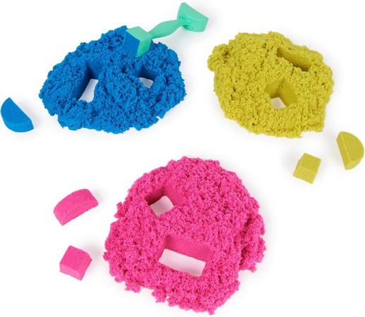 Kinetic Sand Set Kinetic Sand Squish n' Create + Zubehör
