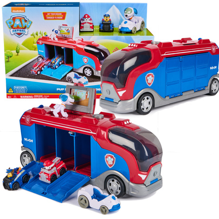 Psi Patrol Mission Cruiser Patroller mit Fahrzeugen Emergency Action Kit mit Chase Marshall und Robops Licht und Ton