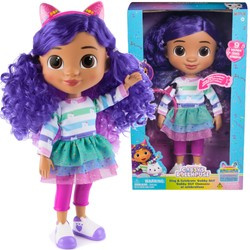 Gabi Cat House Große interaktive Gabby Puppe mit Stirnband 32 cm Sound