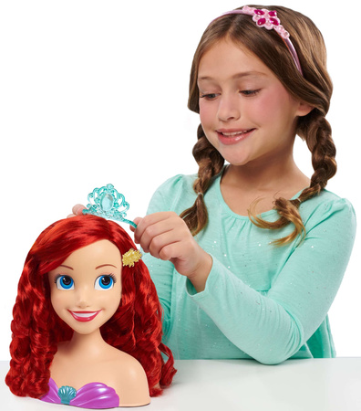 Haarstyling Kopf Puppe Disney Prinzessin Kleine Meerjungfrau Ariel Ariel Friseur + Zubehör