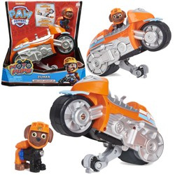 Paw Patrol Motopies Zuma Figur und Motorrad deluxe Fahrzeug Spin Master