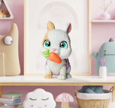 Pamper Petz Interactive Rabbit von der Windelbande macht Pipi + Acc.