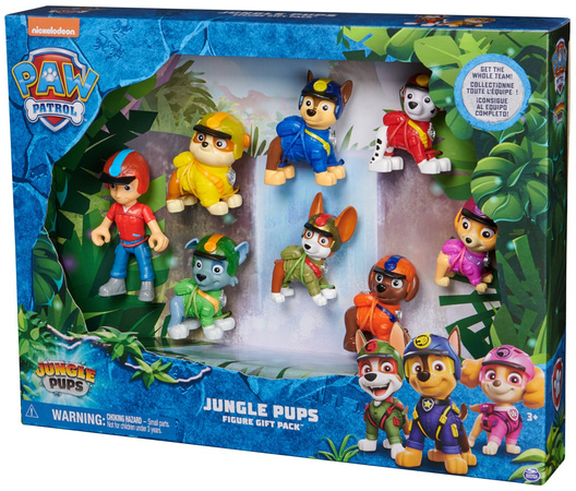 Paw Patrol Jungle Pups 8er-Set Figuren