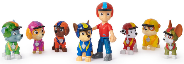 Paw Patrol Jungle Pups 8er-Set Figuren