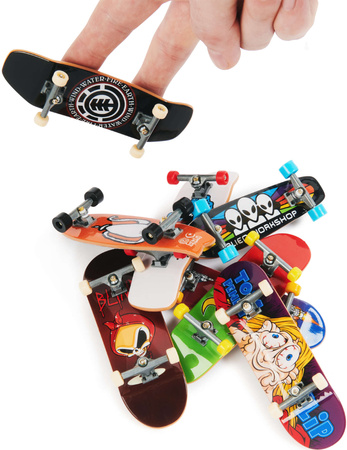 Tech Deck Satz bunter Fingerboard-Skateboards 8er-Pack Skateboards Handarbeit Figur Tech Deck Dude