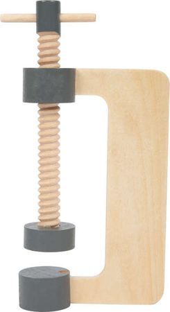 Kleiner Fuß Werkzeugkasten aus Holz 24 Artikel