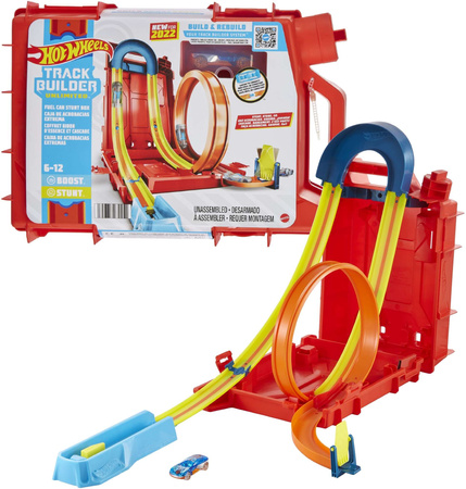 Hot Wheels Stuntkanister-Set + Spielzeugauto