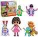 Dora Meets the World Set mit 5 Fantasie-Figuren