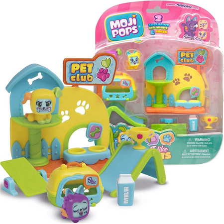 MagicBox Moji Pops Serie 1 Haustier-Set + 2 Figuren