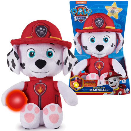 Paw Patrol Marshall sprechendes Maskottchen mit Taschenlampe Nachtlicht 29cm