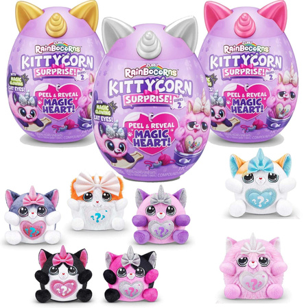 Rainbocorns Kittycorn Surprise Plüsch-Katzenmaskottchen