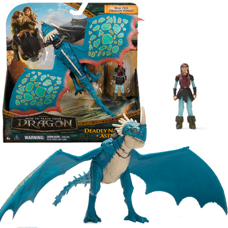 Drachenzähmen leicht gemacht Figurenset Deadly Nadder und Astrid