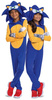 Sonic der Igel Kinder Karnevalskostüm 10-12 Jahre alt