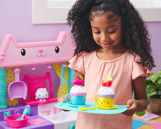 Gabi Katzenhaus Küchen-Set Cupcake-Tablett + Zubehör 15 Stück