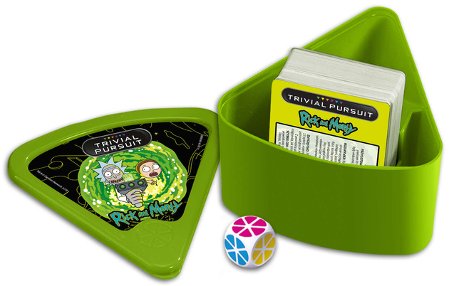Trivial Pursuit Rick & Morty Kartenquizspiel 600 Fragen