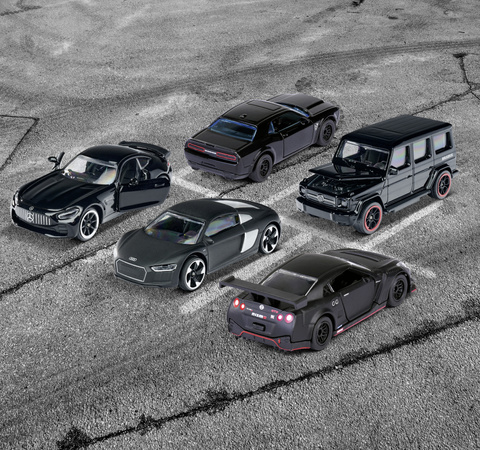 Black Edition 5-Fahrzeug-Set