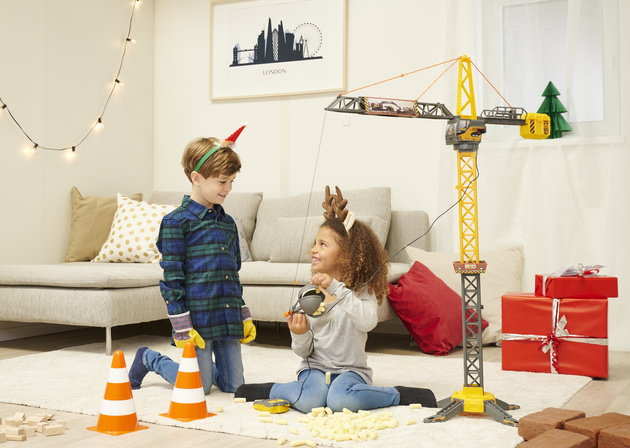 Großer ferngesteuerter Heppo 110 cm Schwenkarm + Fernsteuerung