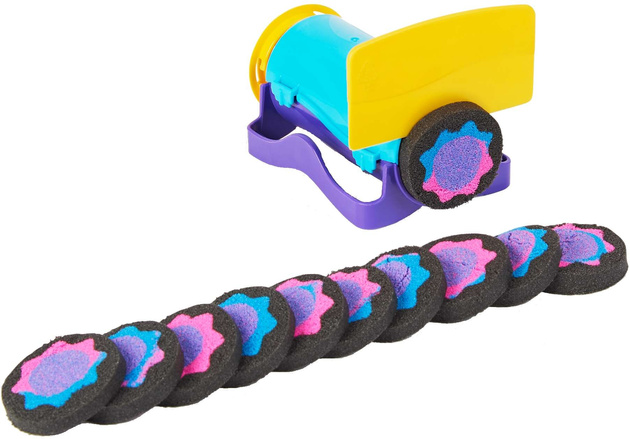 Kinetic Sand kinetisches Sand-Set Bunte Teile und Zubehör