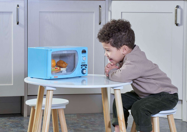 DeLonghi Mikrowelle für Kinder mit Licht- und Soundeffekte