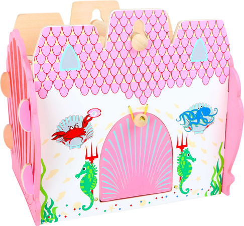 Unterwasserburg Holzset mit Figuren