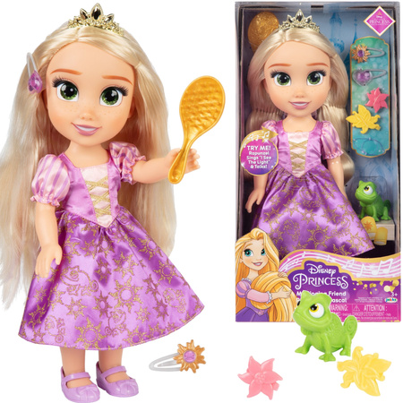 Disney Princess singende Rapunzels Puppe + Zubehör 35 cm