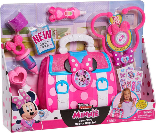 Minnie Maus// Minnie Mouse Großer Arztkoffer Erste-Hilfe-Kit 8-teilig Licht/Schall Disney