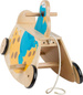 Kleiner Fuß 2-in-1 Holzfahrrad Schaukelstuhl Cookie Monster