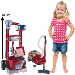 Großes Kinder-Reinigungswagen-Set mit Staubsaugerbällen Sound Vileda Klein