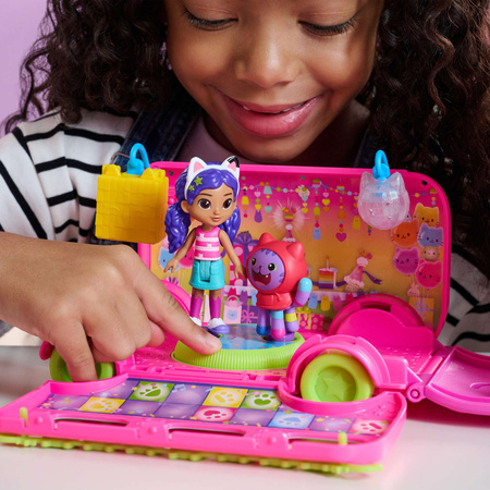 Gabi's Cat House Party Bus Gabby Puppenfigur DJ Catnip und Zubehör