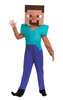 Minecraft Karnevalskostüm Steve 109-126 cm (4-6 Jahre)