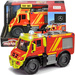 Majorette Rettungsfahrzeug Metall Feuerwehrfahrzeug Unimog Sound Light 13 cm